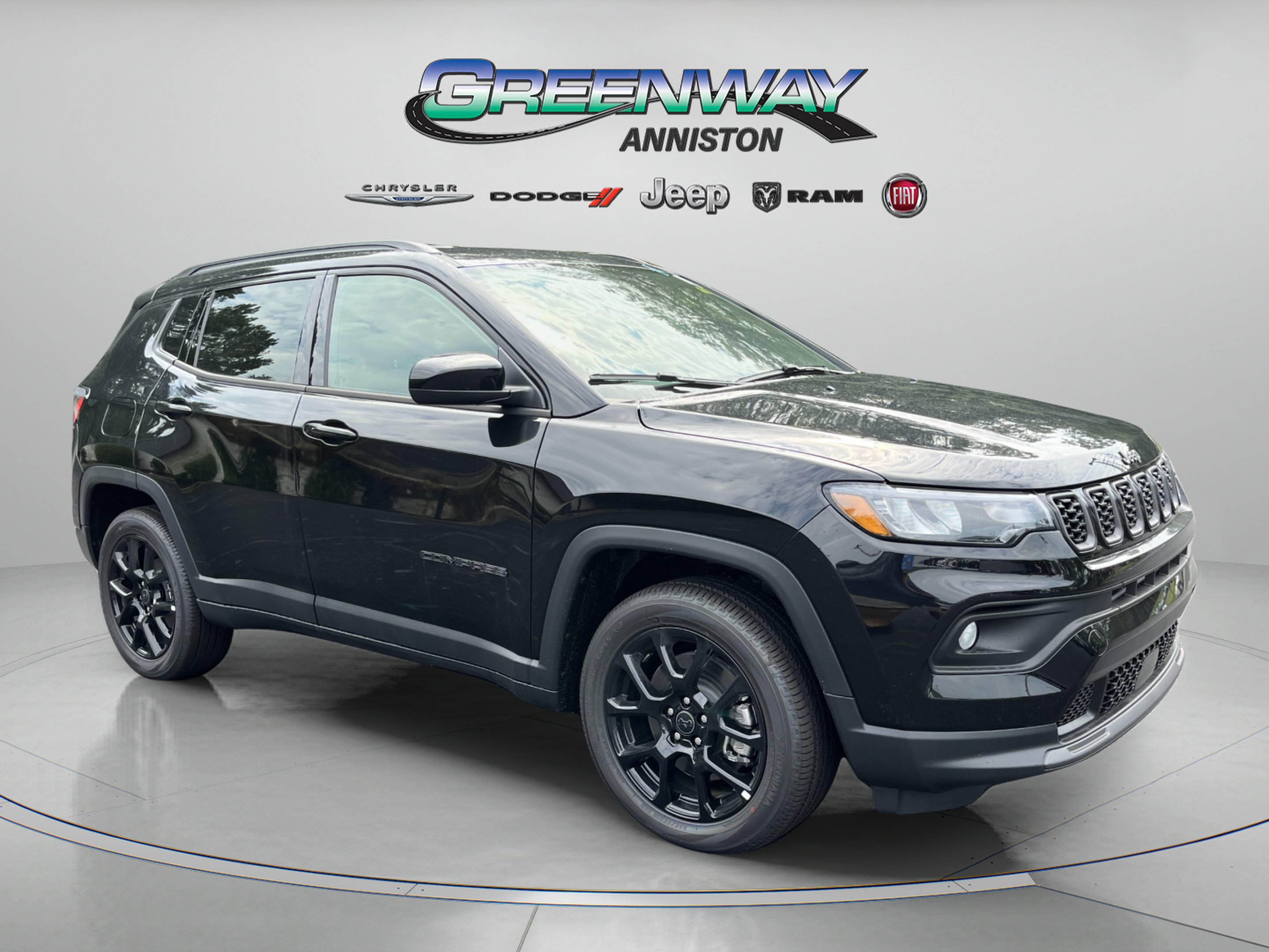 New 2026 Diamond Black Crystal Pearlcoat Jeep Latitude Altitude image 1
