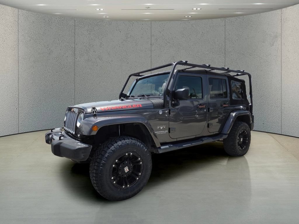 Used 2017 Granite Crystal Metallic Clearcoat Jeep Sahara image 11