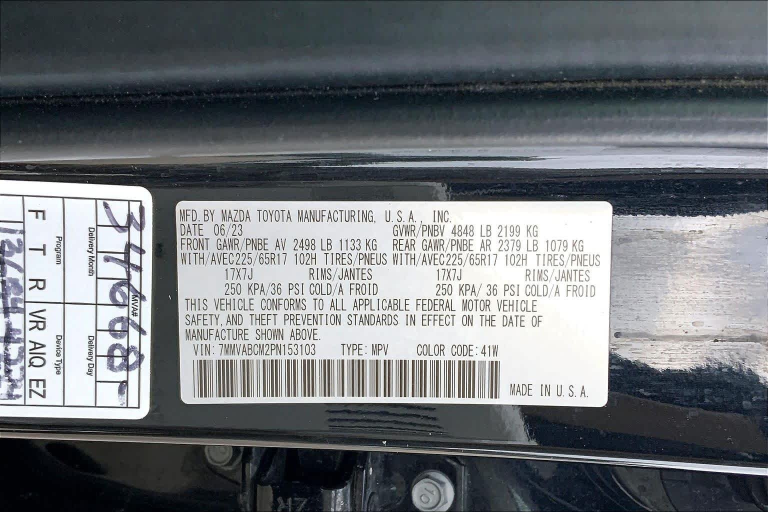 Used 2023 Jet Black Mica Mazda 2.5 S Preferred Plus Package image 37