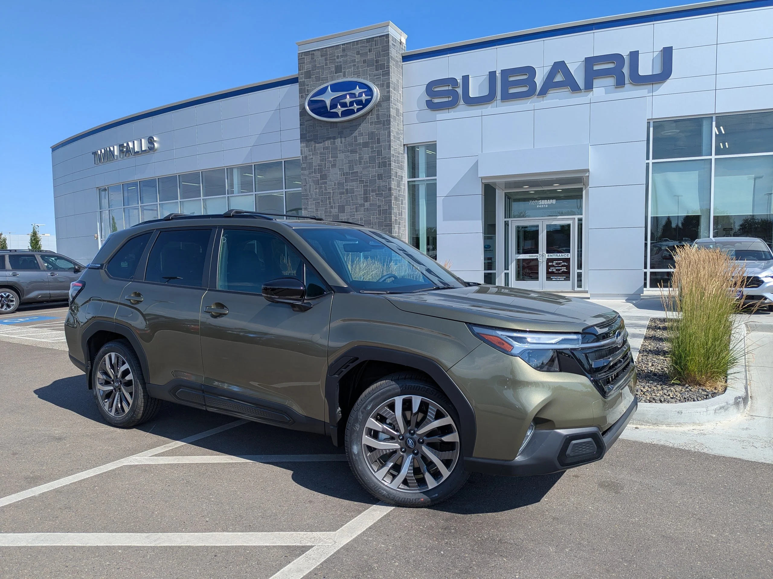 New 2026 Autumn Green Metallic Subaru Touring image 1