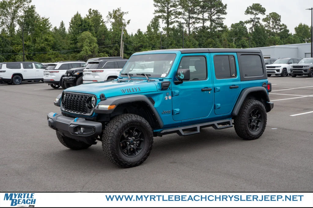 Used 2024 Bikini Pearl Coat Jeep Willys 4xe image 2