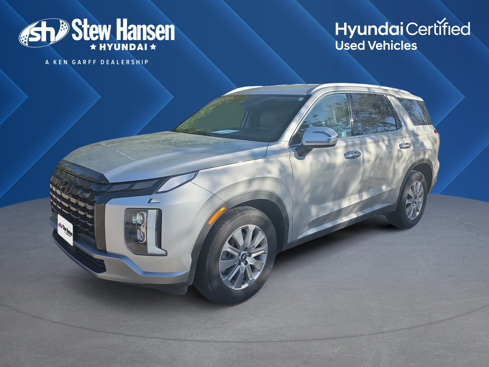 Certified Used 2024 Typhoon Silver Hyundai SEL 7P image 1