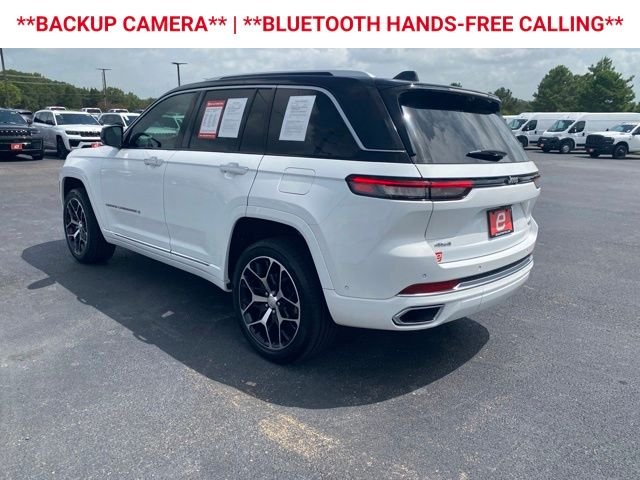Used 2023 White Jeep Summit Reserve image 6