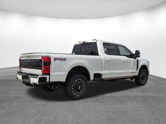 New 2026 Star White Metallic Tri-Coat Ford F-250® Platinum® image 2