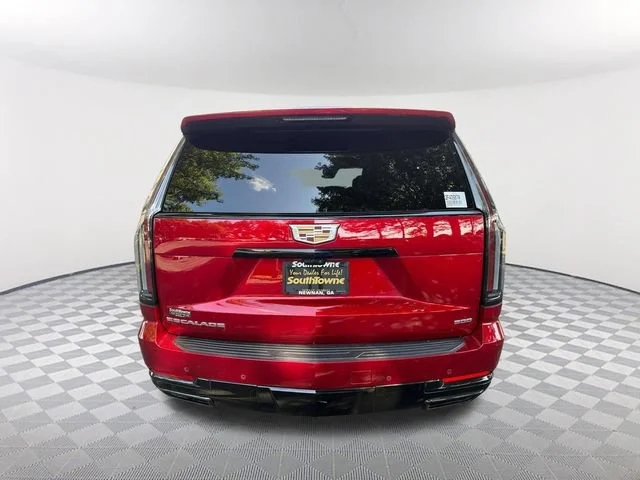 Used 2025 Radiant Red Tintcoat Cadillac Sport Platinum image 6