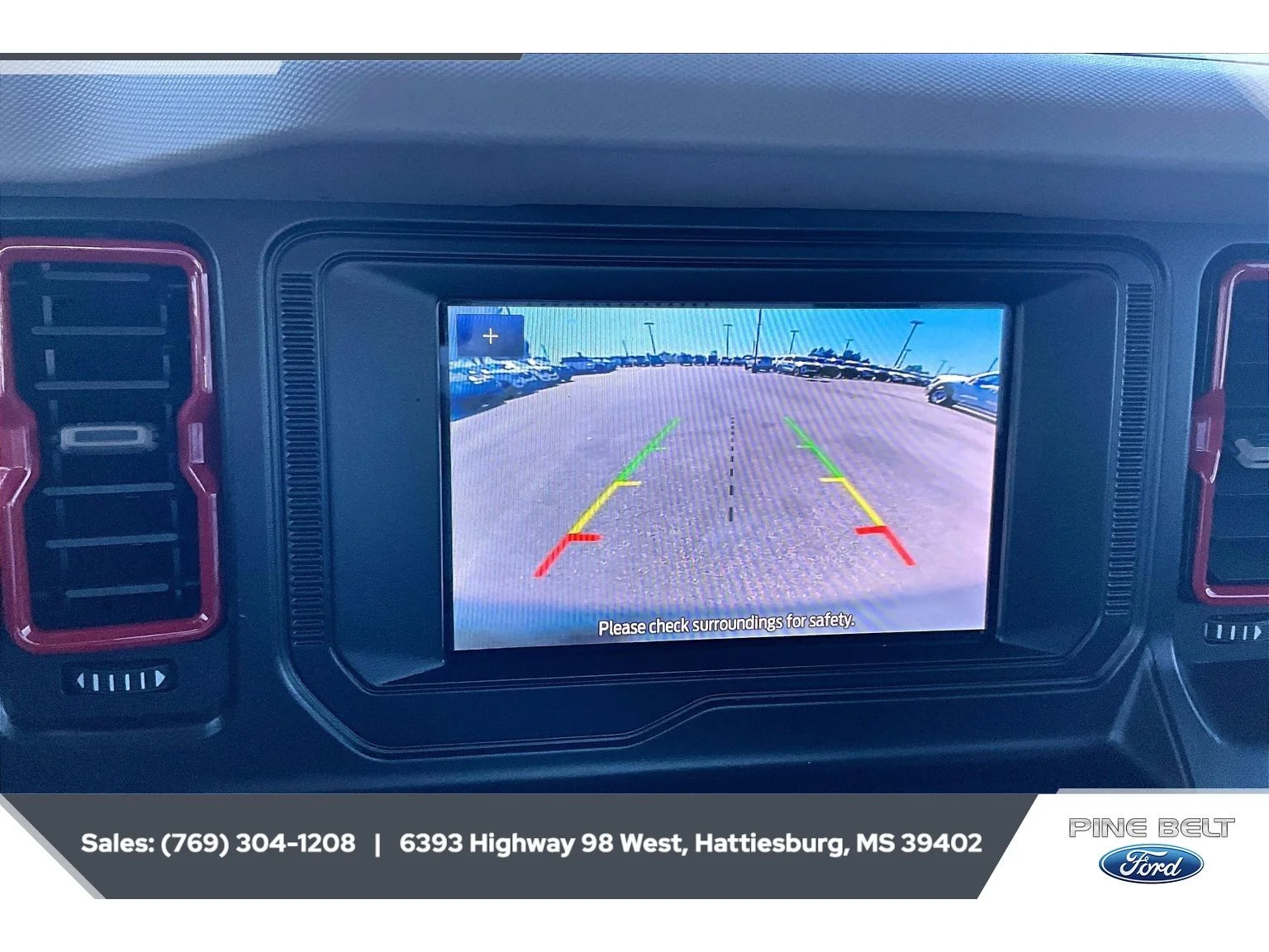 Used 2021 Race Red Ford Big Bend image 15