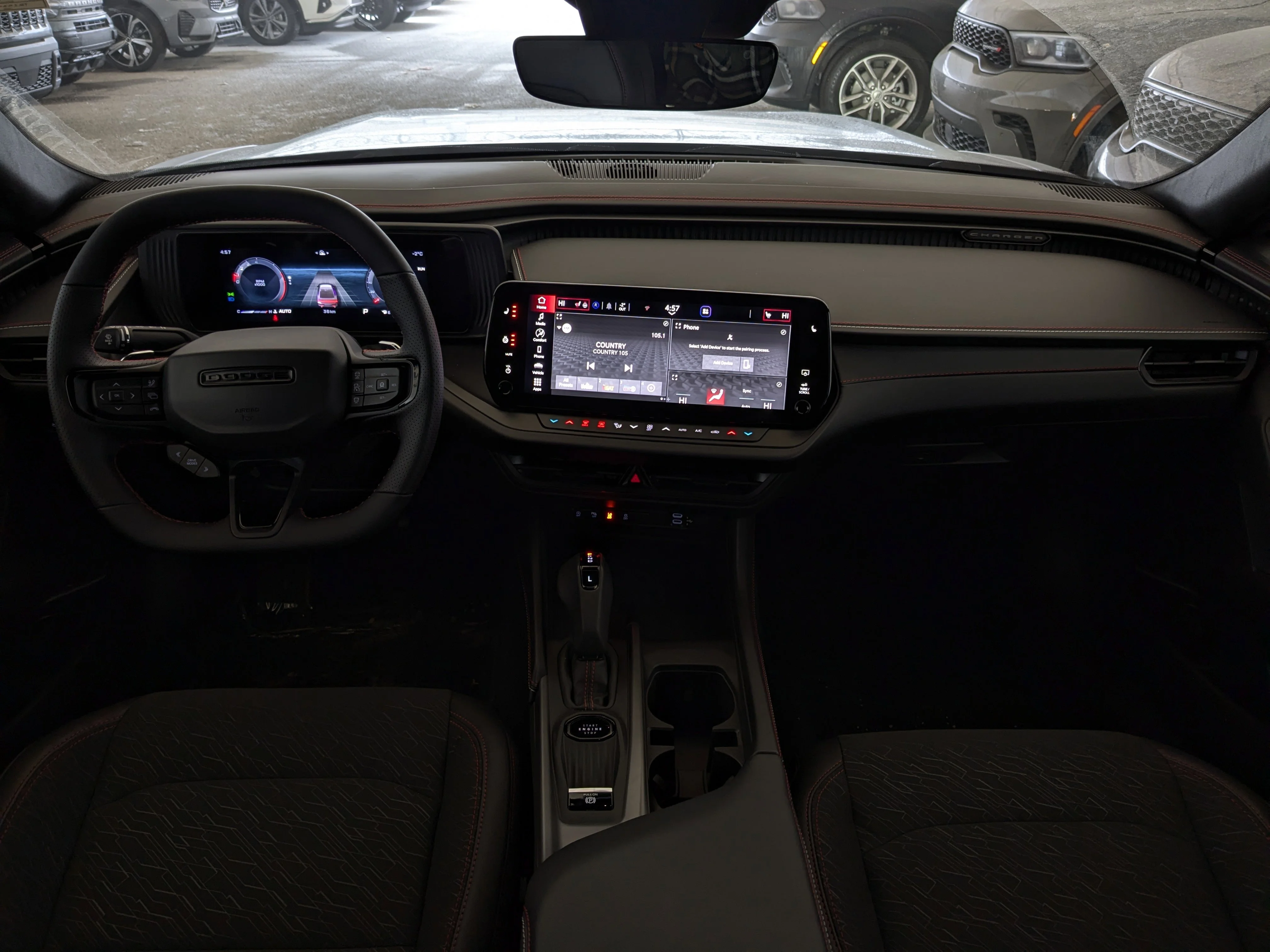 New 2026 Black Dodge R/T - - Blacktop Package - Driver Convenience Group - Diamond Black Crystal Pearl & More image 24