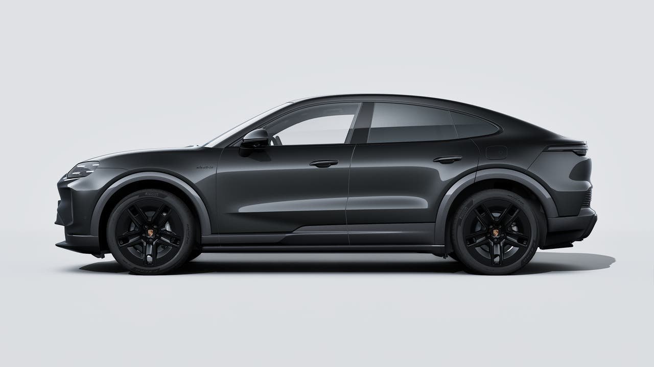 New 2026 Chromite Black Metallic Porsche Coupe Electric image 2