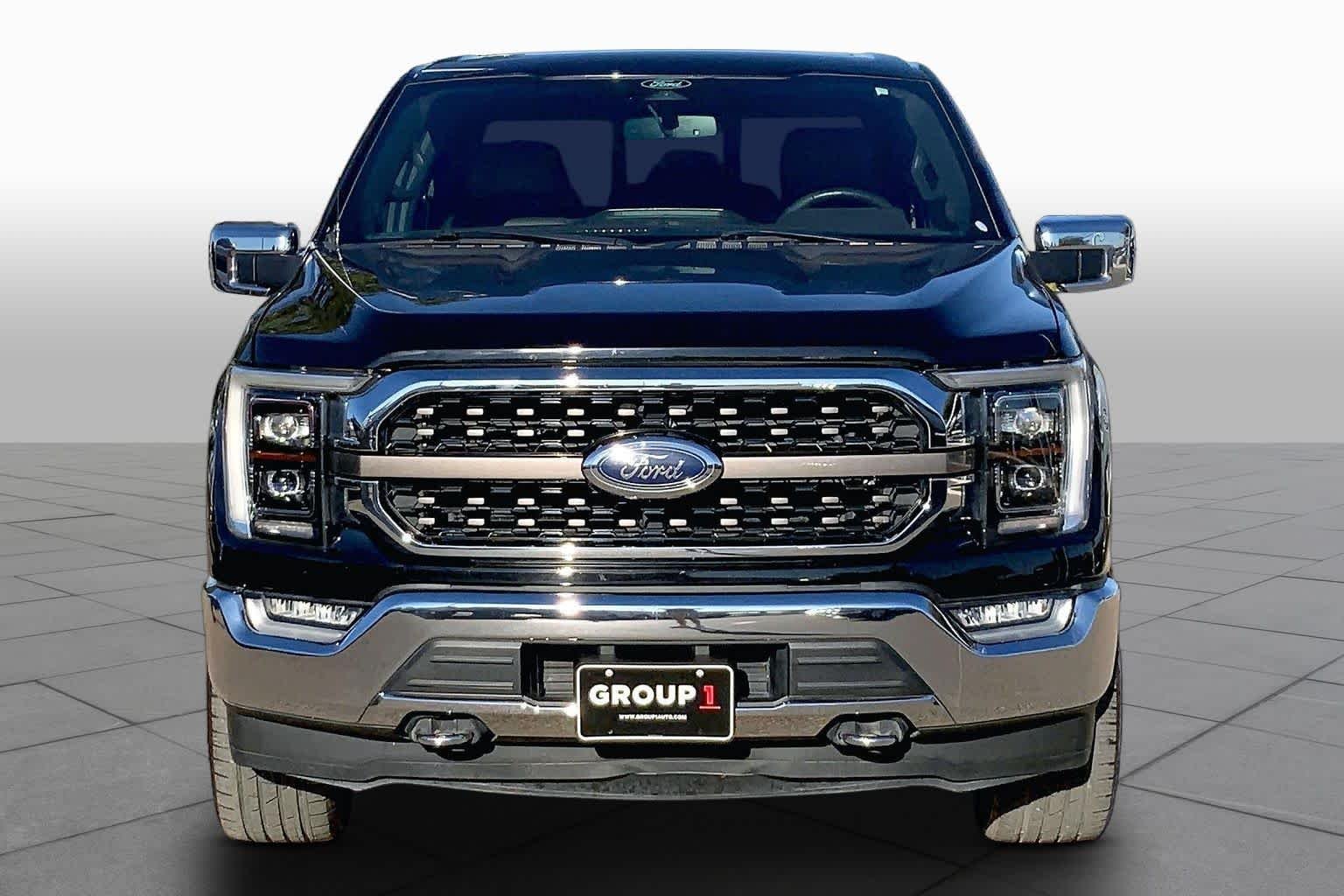 Used 2021 Agate Black Metallic Ford King Ranch image 3
