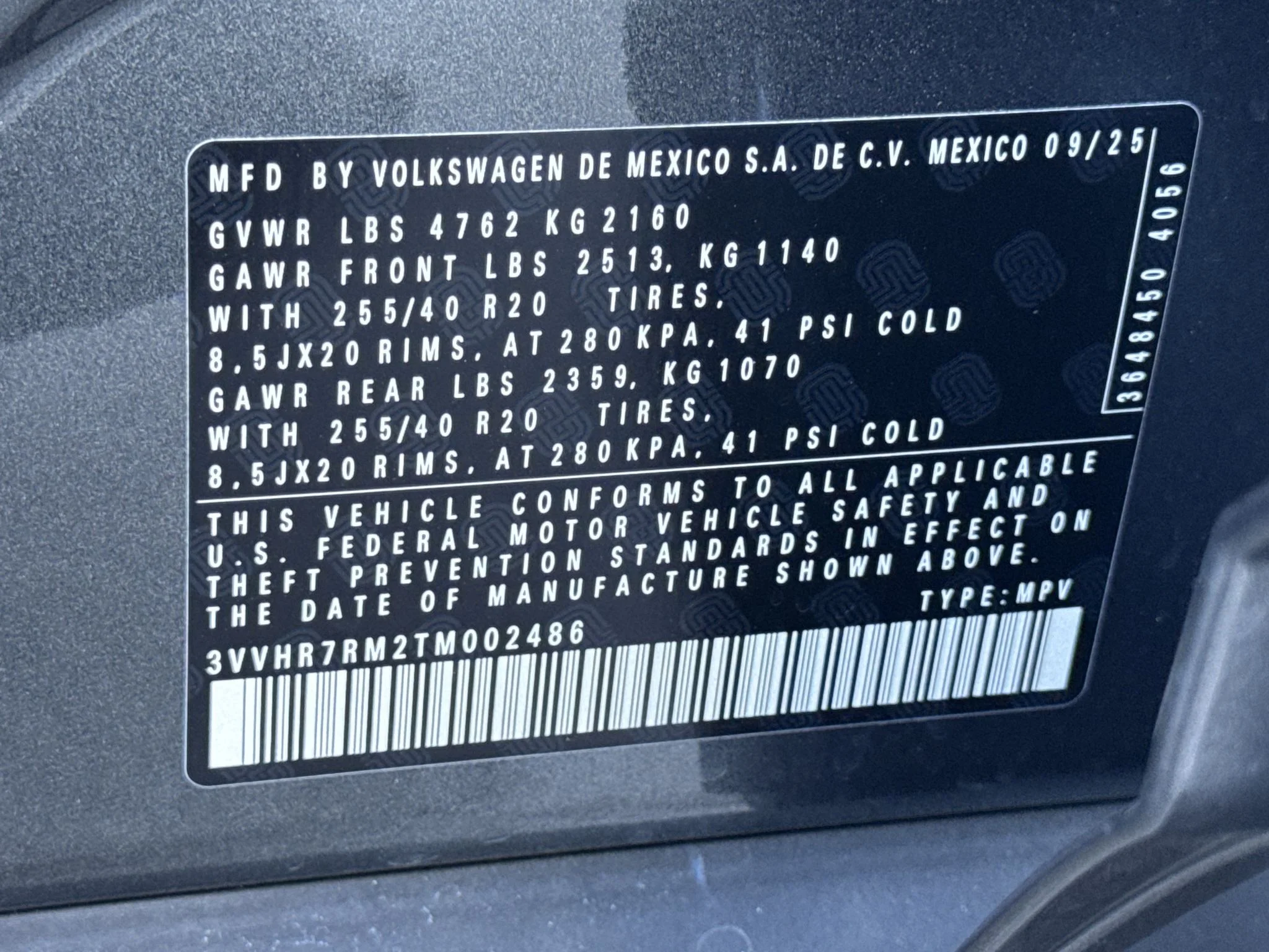 New 2026 Platinum Gray Metallic Volkswagen SE R-Line Black image 35