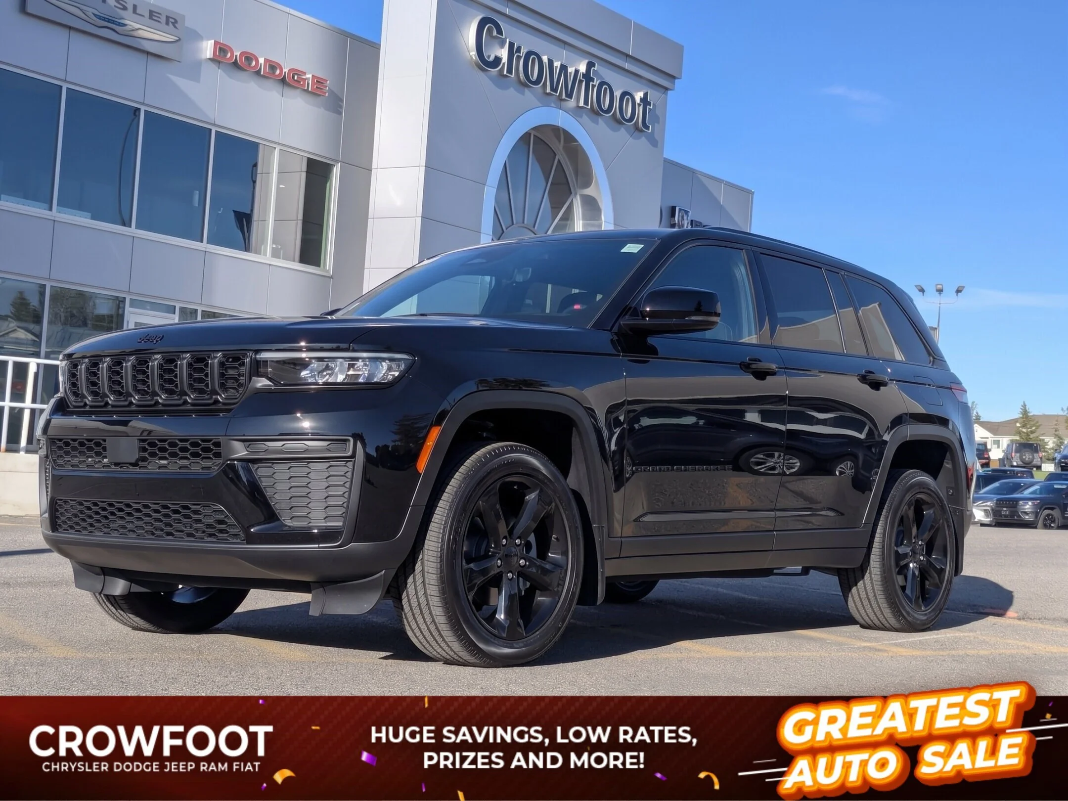 New 2026 Black Jeep Altitude - - 4x4 - Power Sunroof - Trailer Tow Pkg - 20 Black Wheels - Remote Start & More! image 1