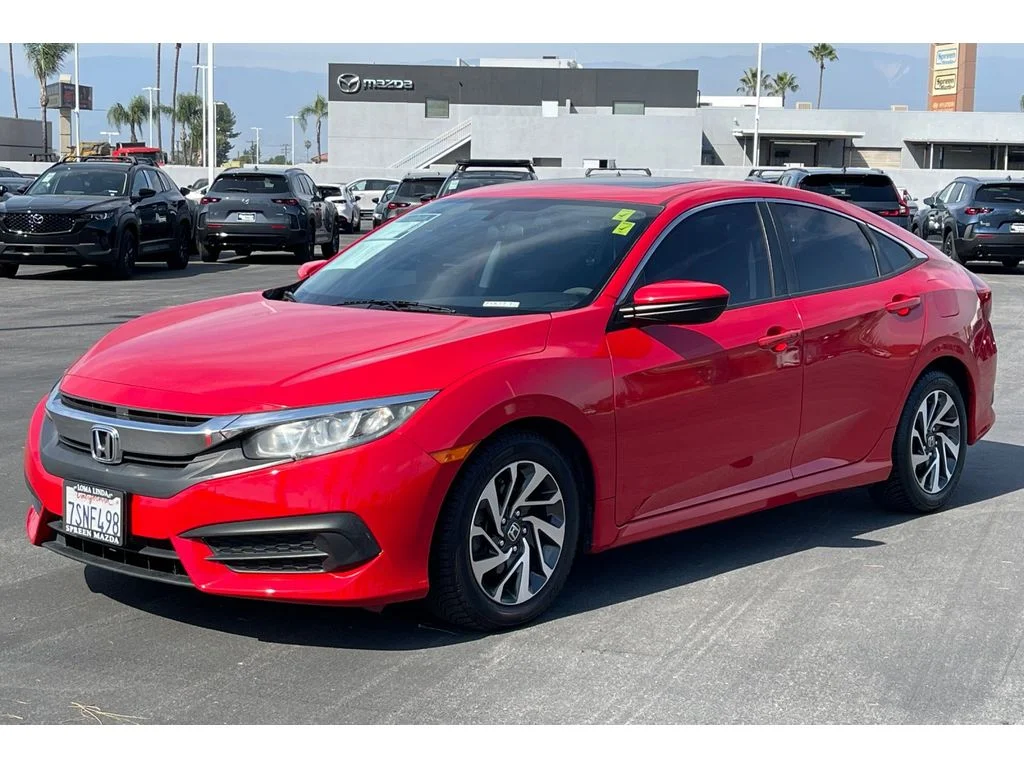 Used 2016 Honda Civic EX with VIN 2HGFC2F79GH546496 for sale in Loma Linda, CA