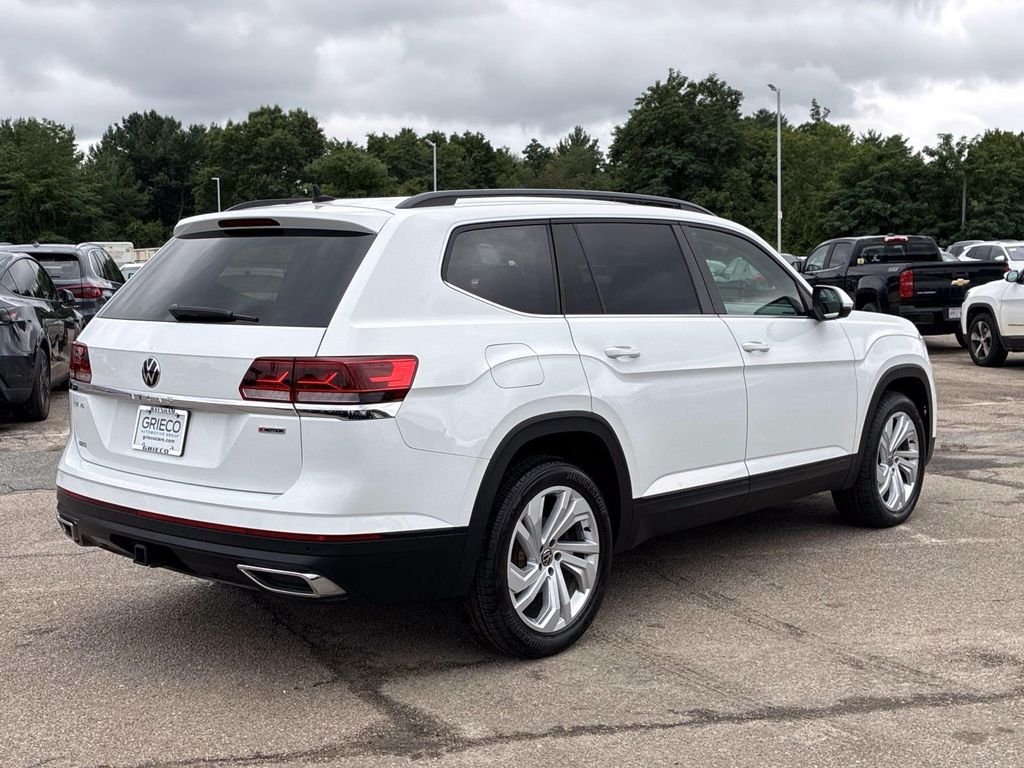 Used 2021 White Volkswagen 3.6L V6 SE w/Technology image 7
