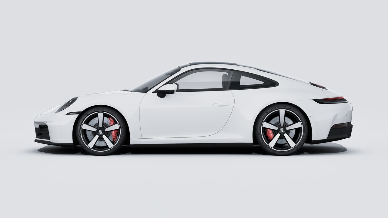New 2026 White Porsche Carrera 4S image 2