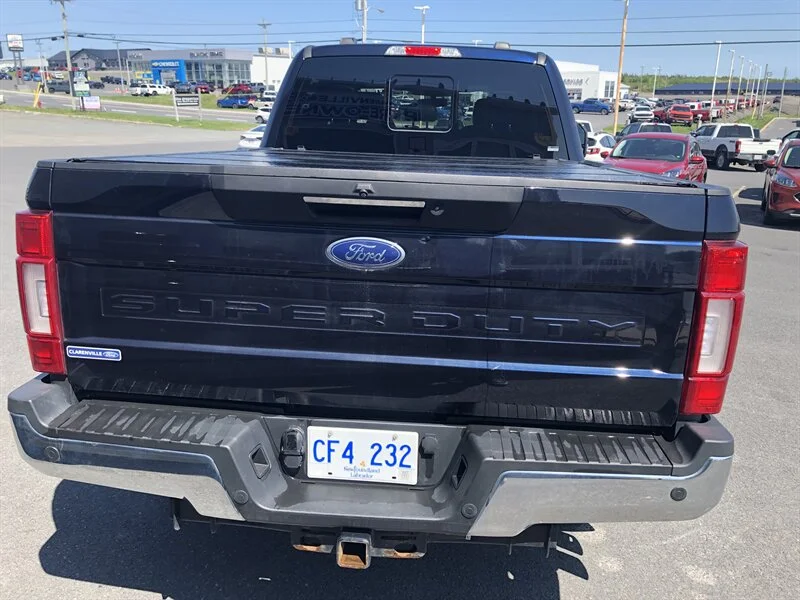 Used 2022 Blue Ford Super Duty Lariat image 13