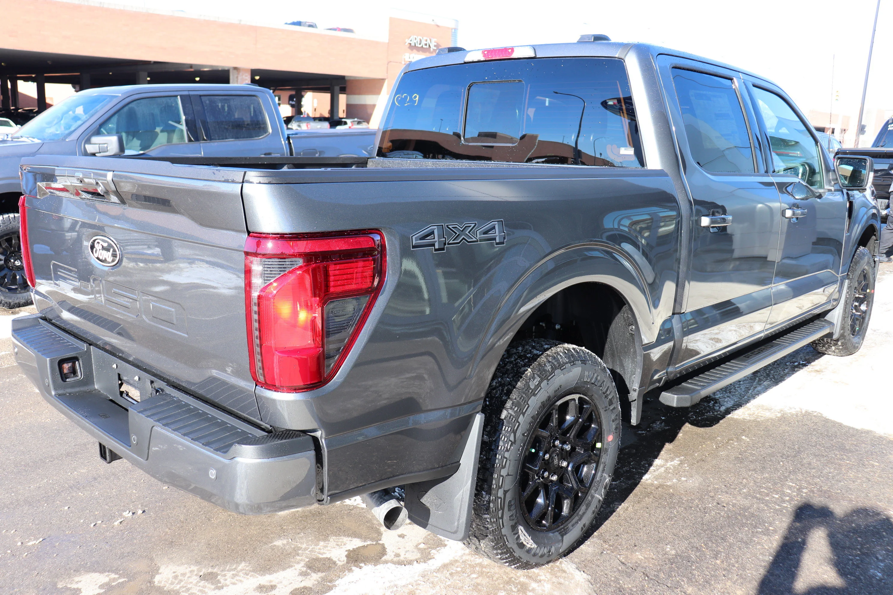 New 2026 CARBONIZED GREY METALLIC Ford XLT image 3