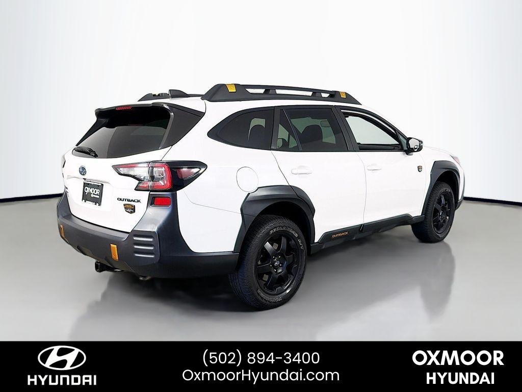 Used 2023 Crystal White Pearl Subaru Wilderness image 7