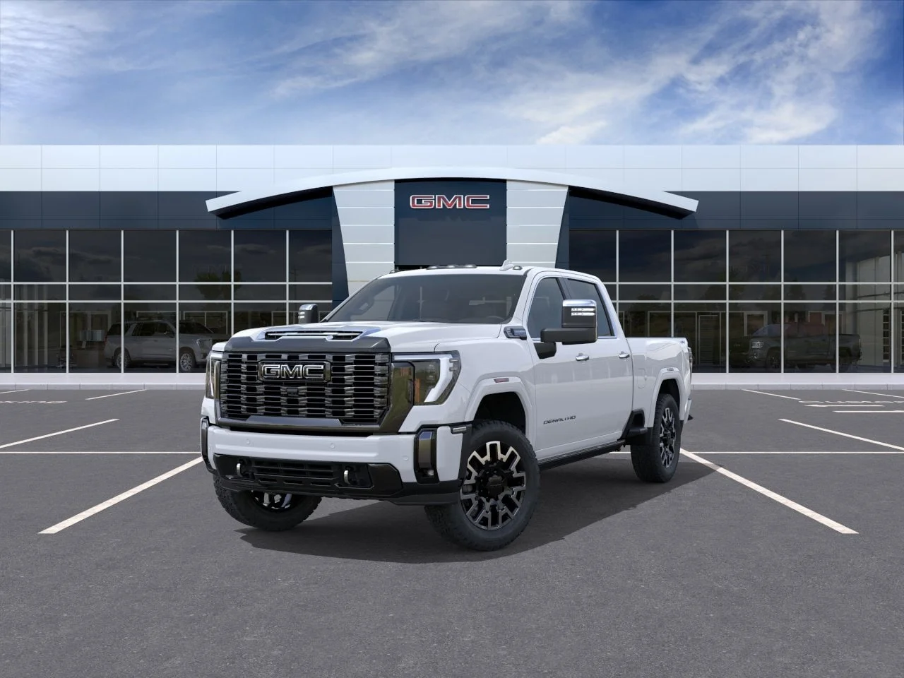 New 2026 Glacier White Tricoat GMC Denali Ultimate image 8