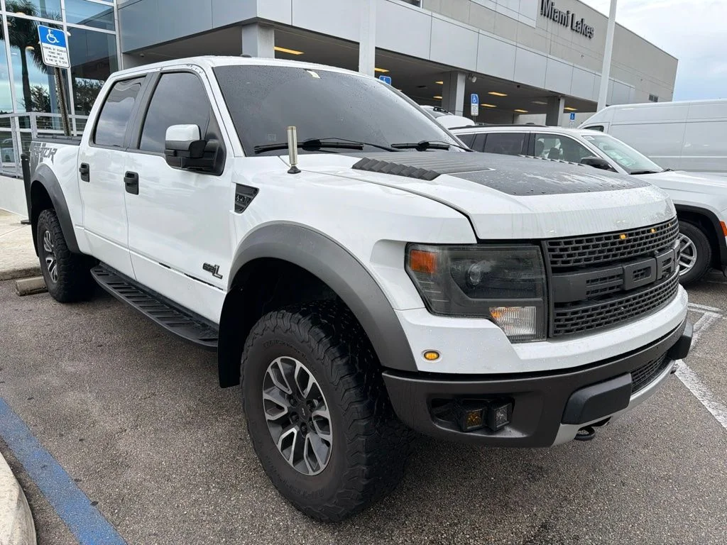 Used 2013 Oxford White Ford SVT Raptor image 2