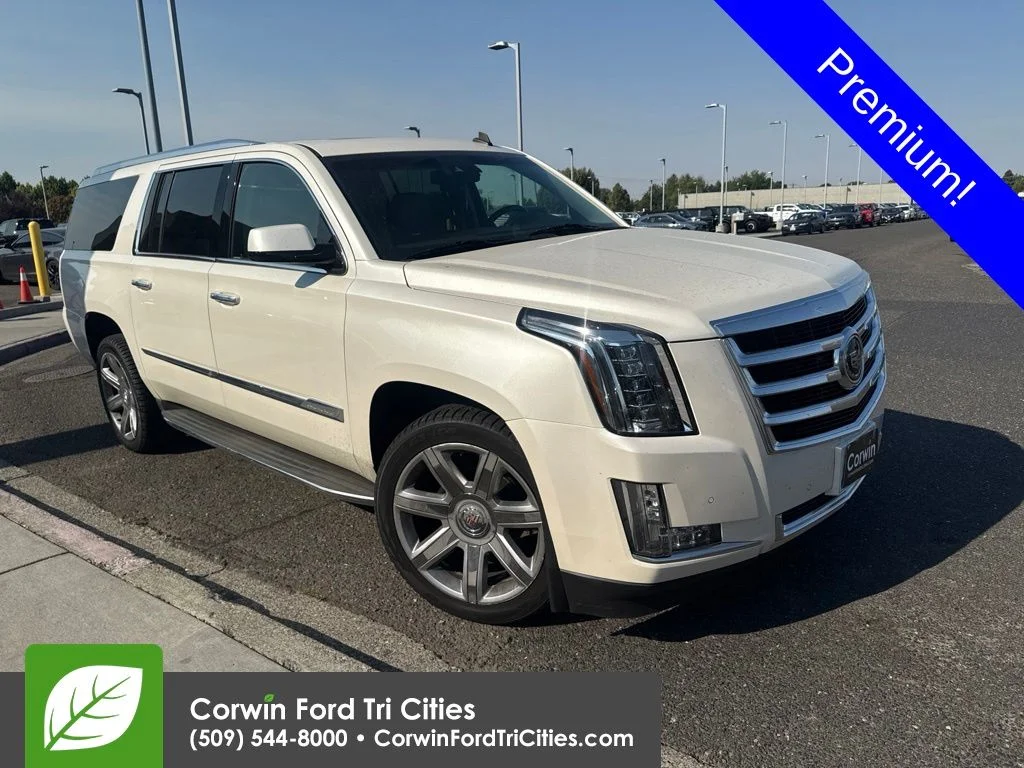 Used 2015 White Cadillac Premium image 1