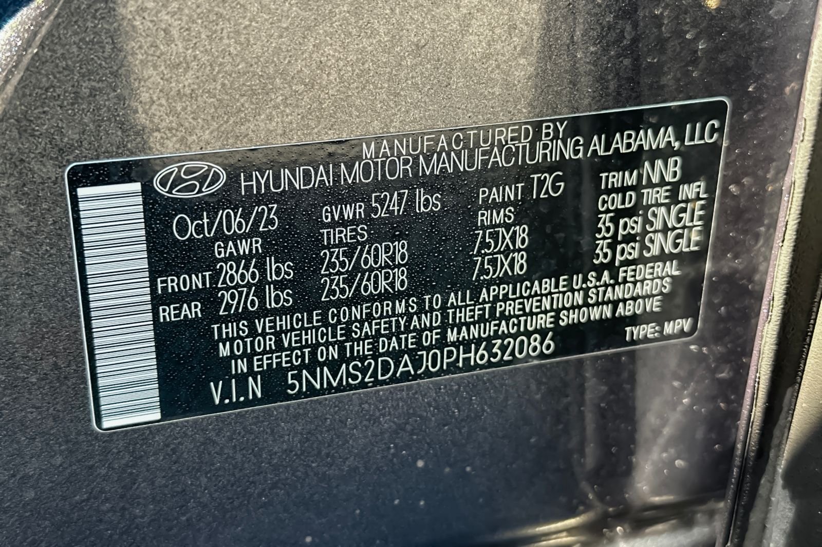Used 2023 Gray Hyundai SEL image 29