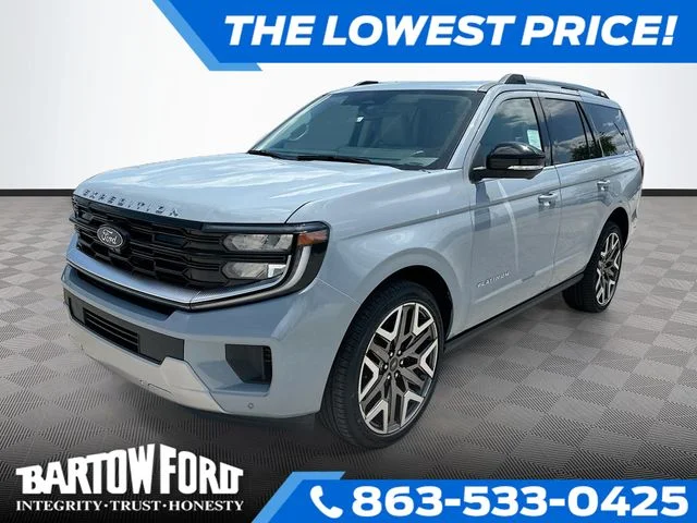 New 2026 Gray Ford Platinum image 1