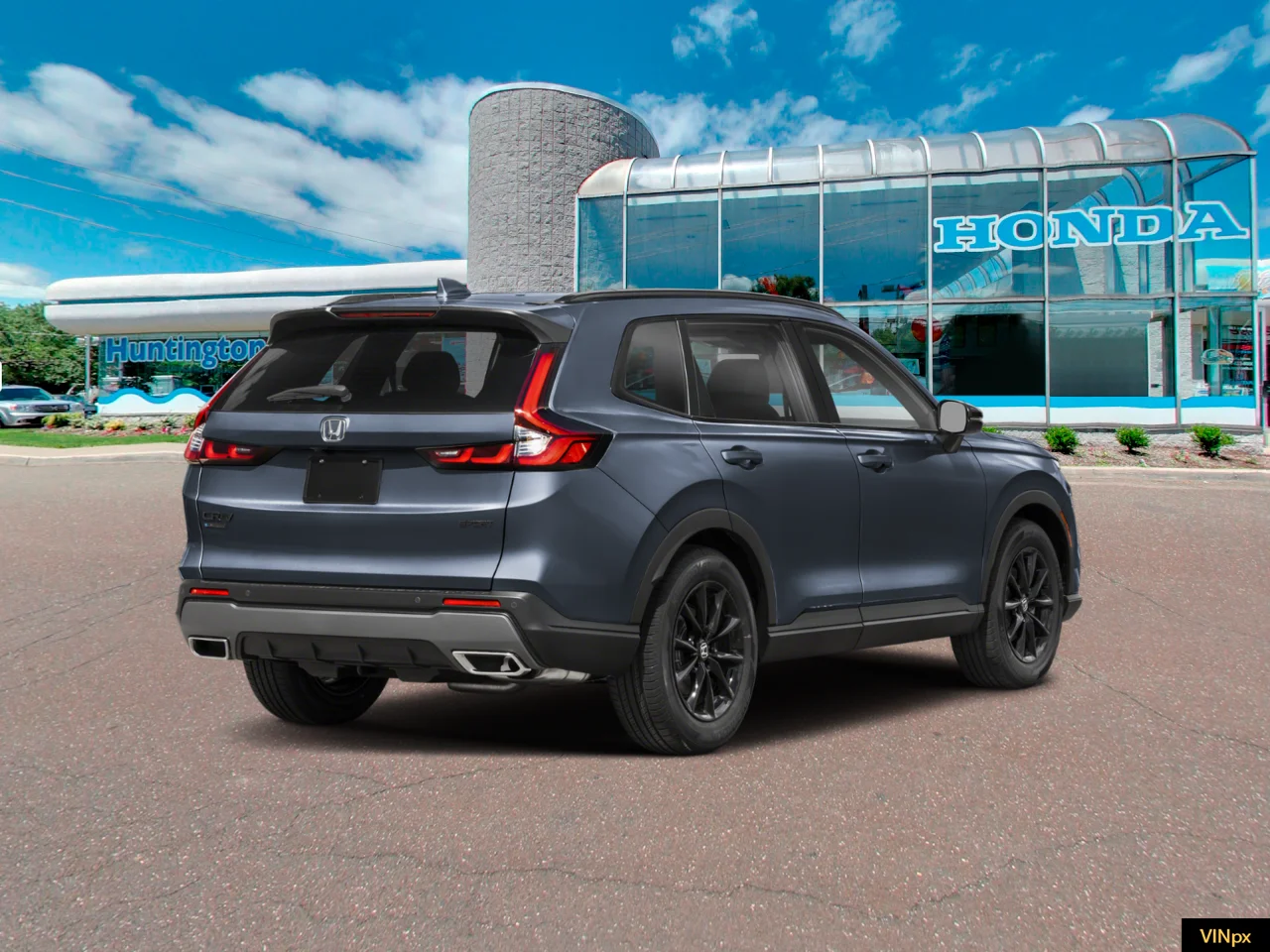 New 2026 Meteorite Gray Metallic Honda AWD Sport-L image 2