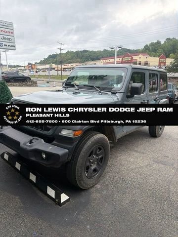 Used 2024 Gray Jeep Sport image 1