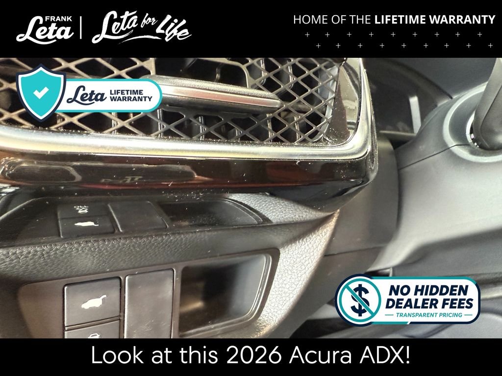 New 2026 Crystal Black Pearl Acura w/A-Spec Package image 18