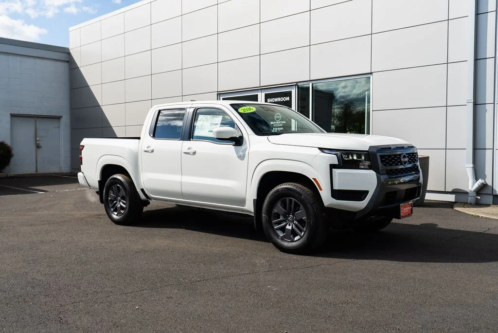 New 2026 Glacier White Nissan Crew Cab SV image 30