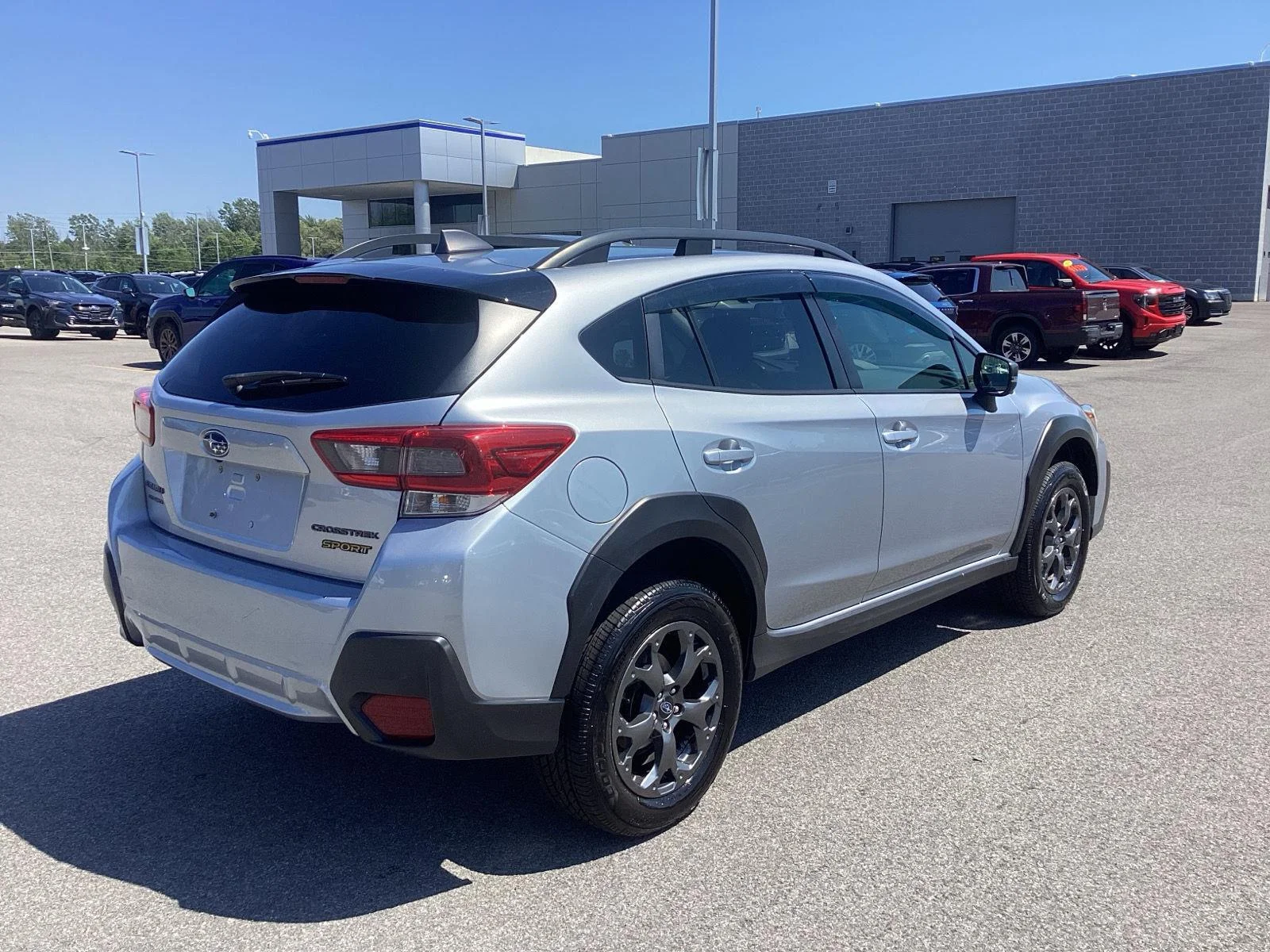 Used 2022 Ice Silver Metallic Subaru Sport image 7