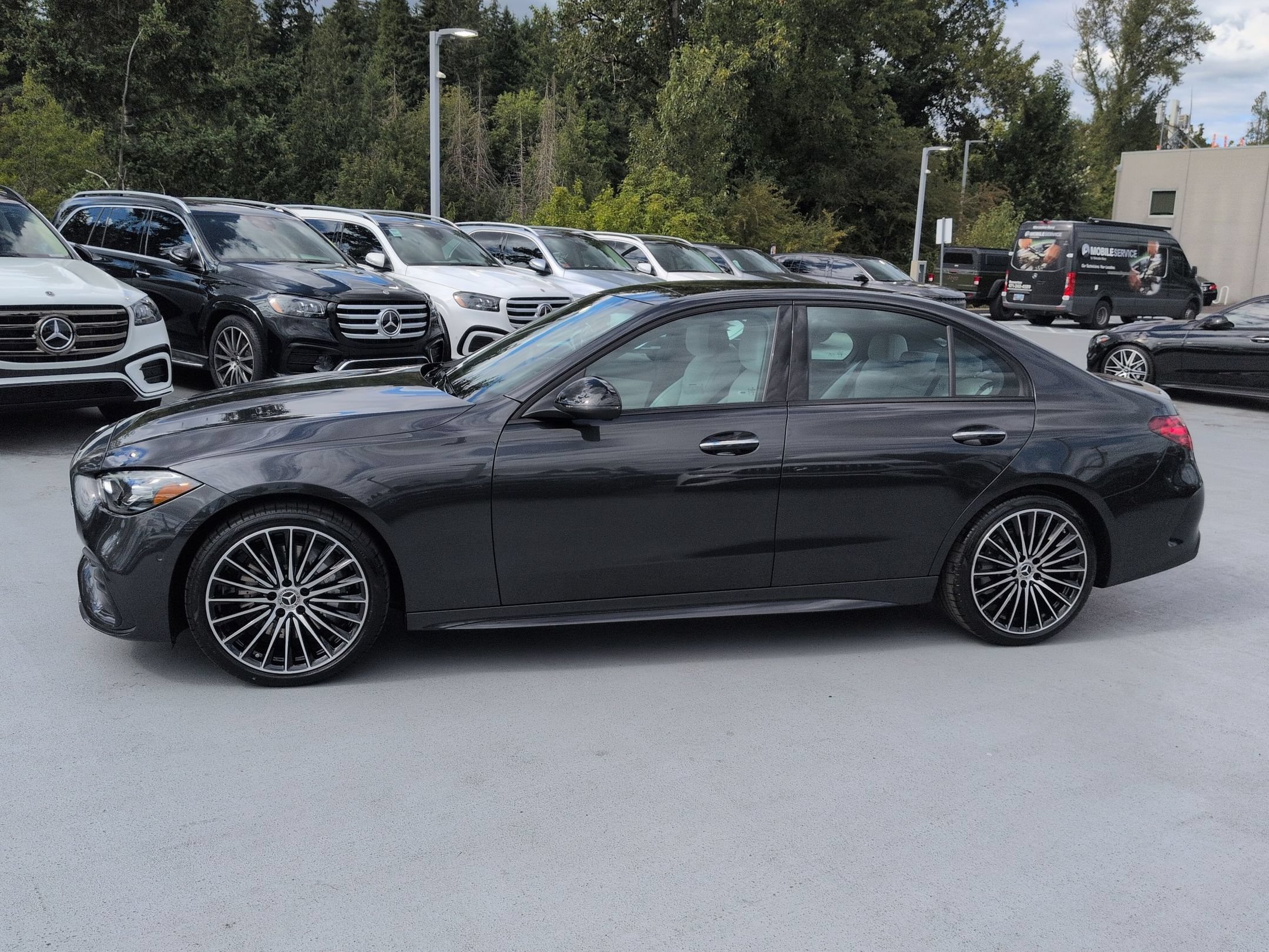 New 2026 Graphite Grey Metallic Mercedes-Benz C 300 image 39