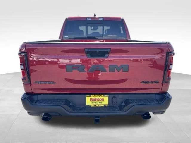 New 2026 Molten Red Pearl-Coat Exterior Paint RAM Rebel image 6