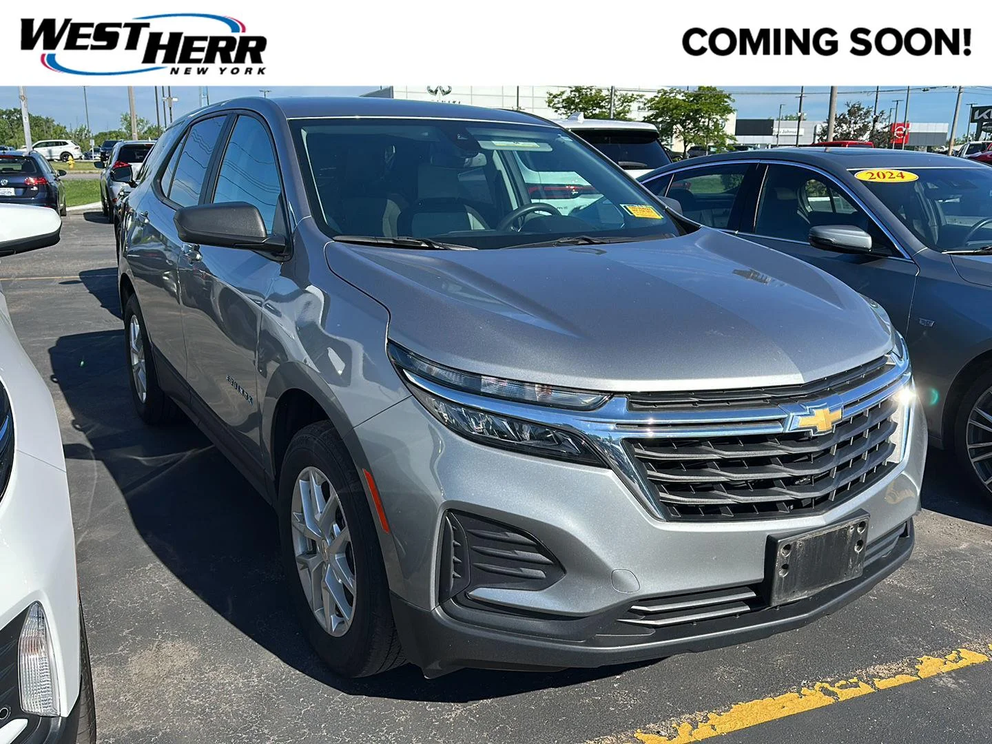 Used 2024 Sterling Gray Metallic Chevrolet LS image 1