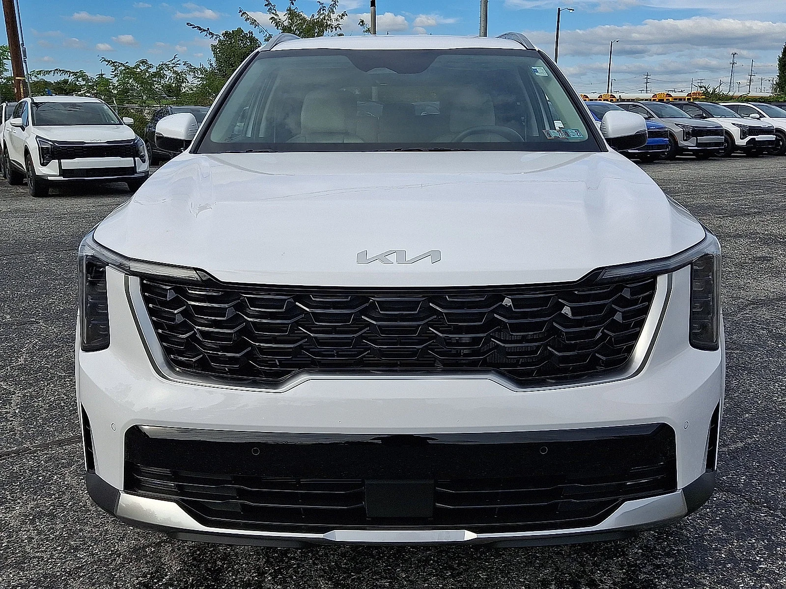 New 2026 White Kia EX image 3