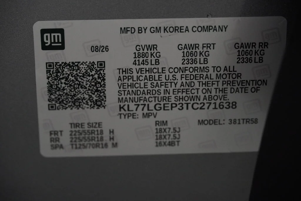 New 2026 Sterling Gray Metallic Chevrolet 1RS image 42