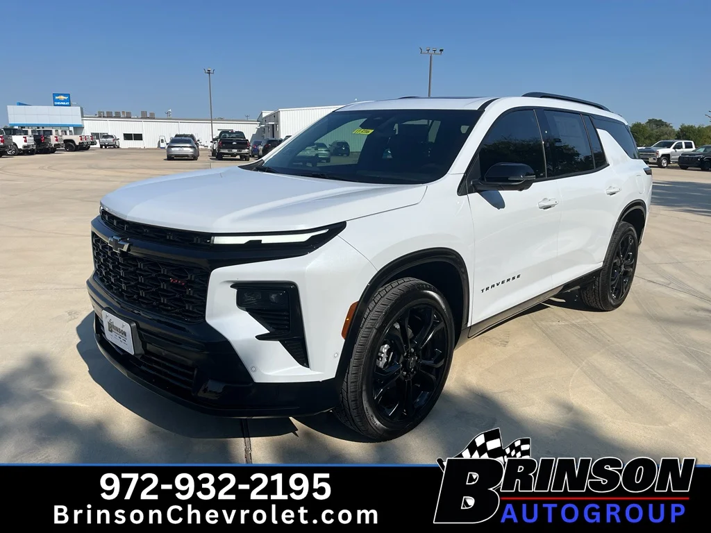 New 2027 Polar White Tricoat Chevrolet RS image 1