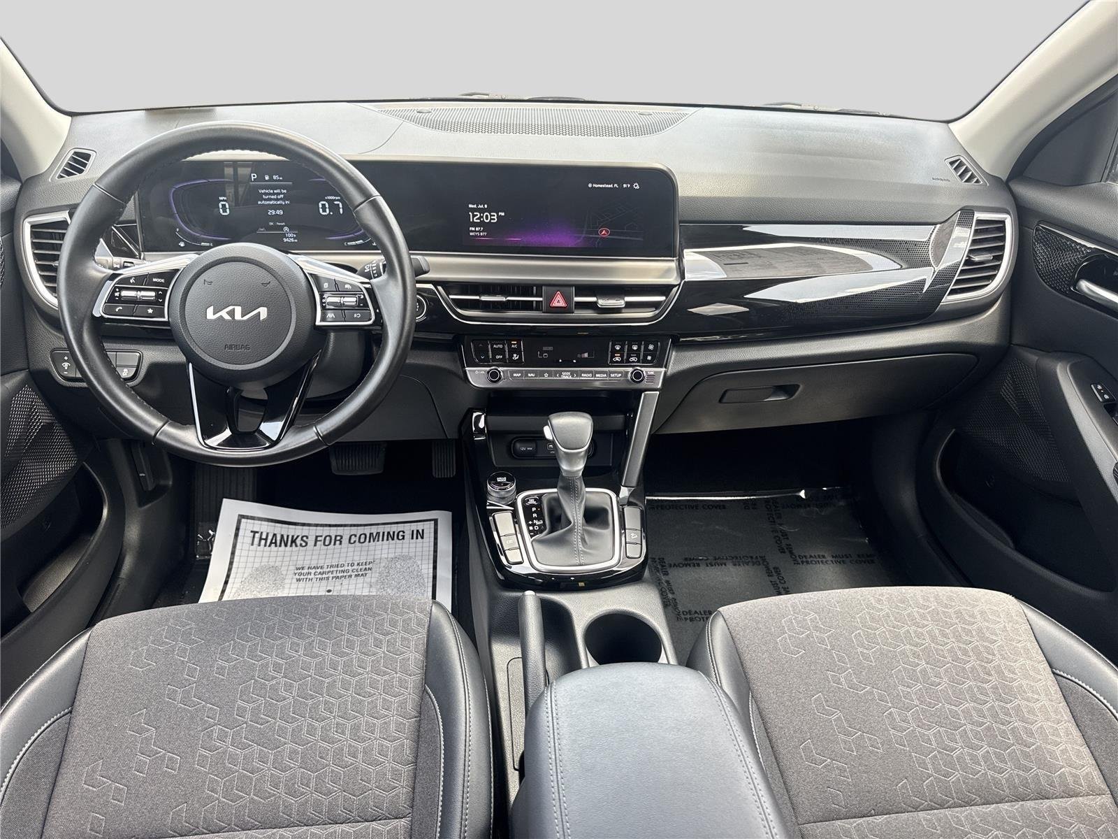 Used 2025 Fusion Black Kia S image 17