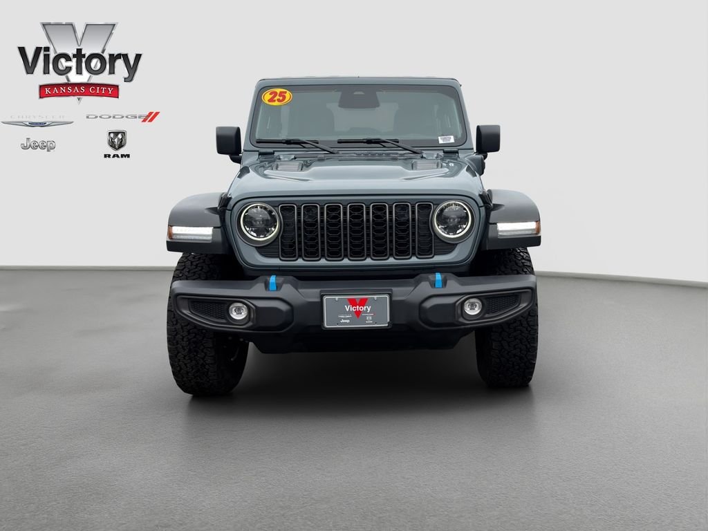 Used 2025 Jeep Wrangler 4xe Rubicon 4XE with VIN 1C4RJXR66SW588233 for sale in Kansas City
