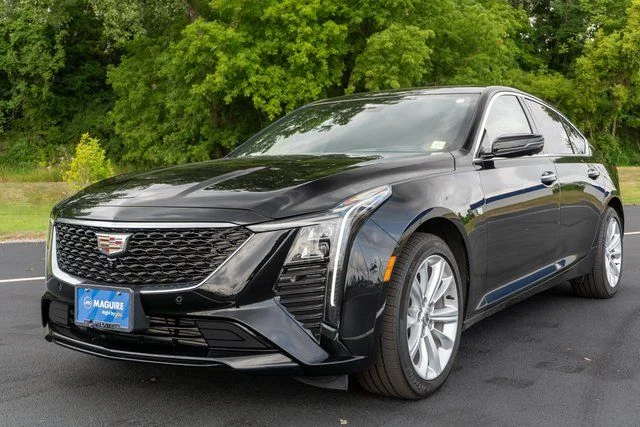 Used 2025 Black Cadillac Premium Luxury image 2