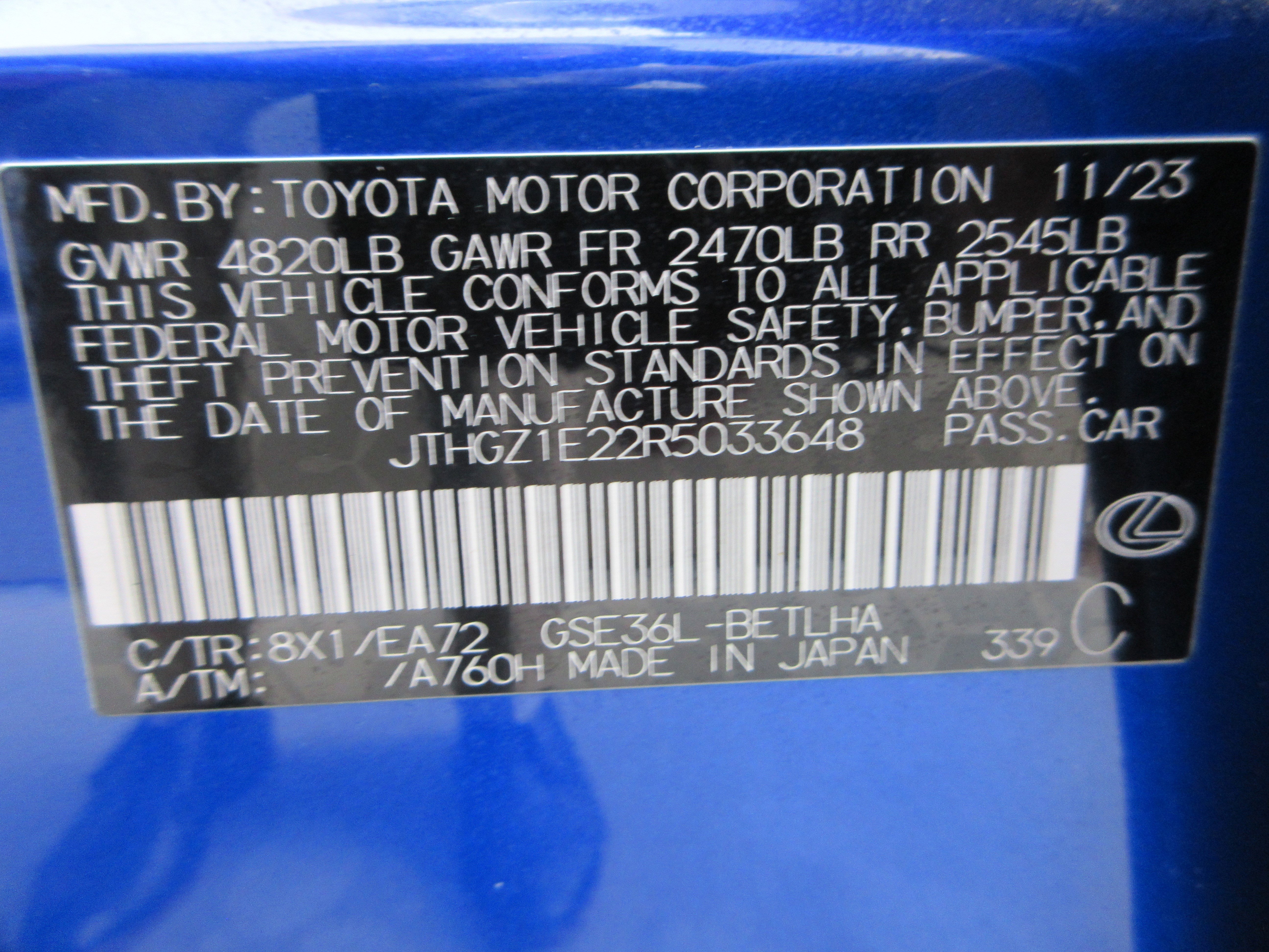 2024 Lexus IS 350 F SPORT - Photo 57