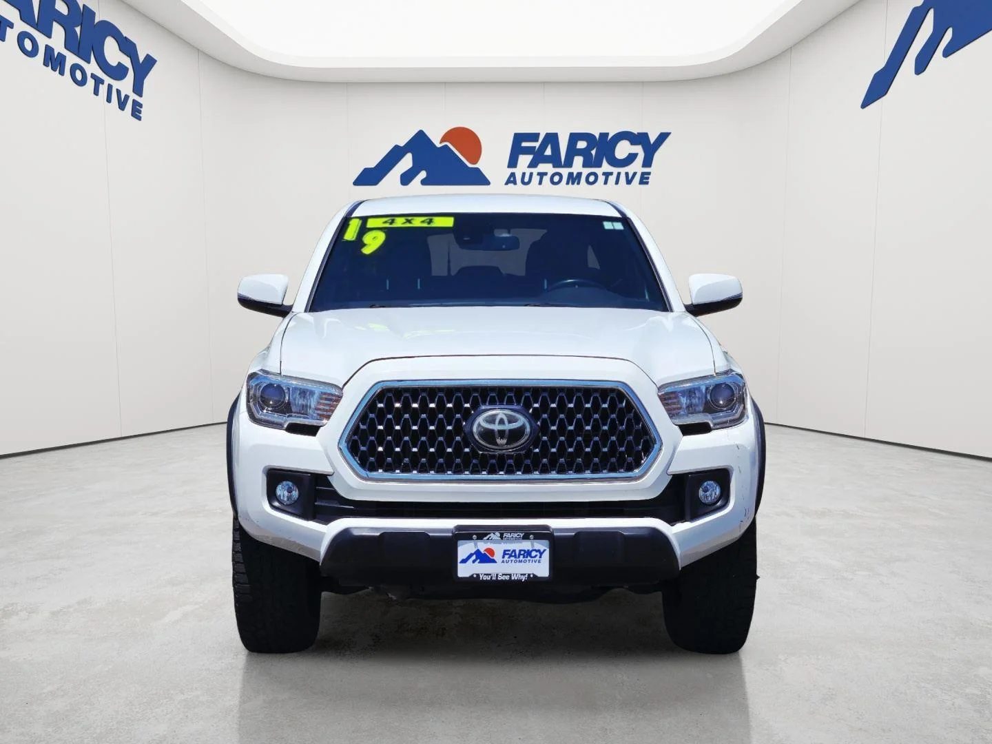 Used 2019 Super White Toyota TRD Off Road image 2