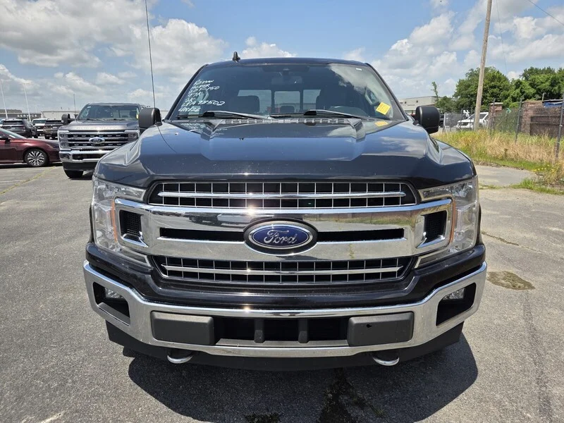 Used 2020 BLACK FORD XLT 4WD SUPERCREW 5.5