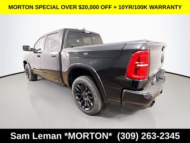 New 2026 Diamond Black Crystal Pearl-Coat Exterior Paint Ram Limited image 5
