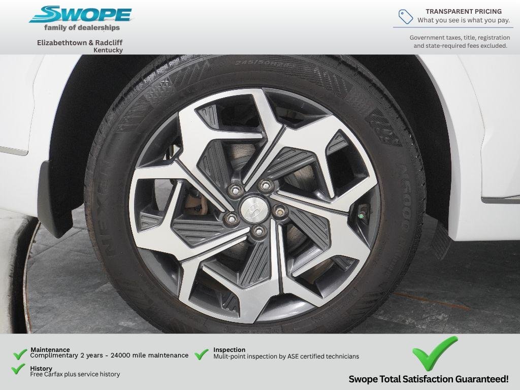 Certified Used 2021 Hyper White Hyundai Calligraphy image 29