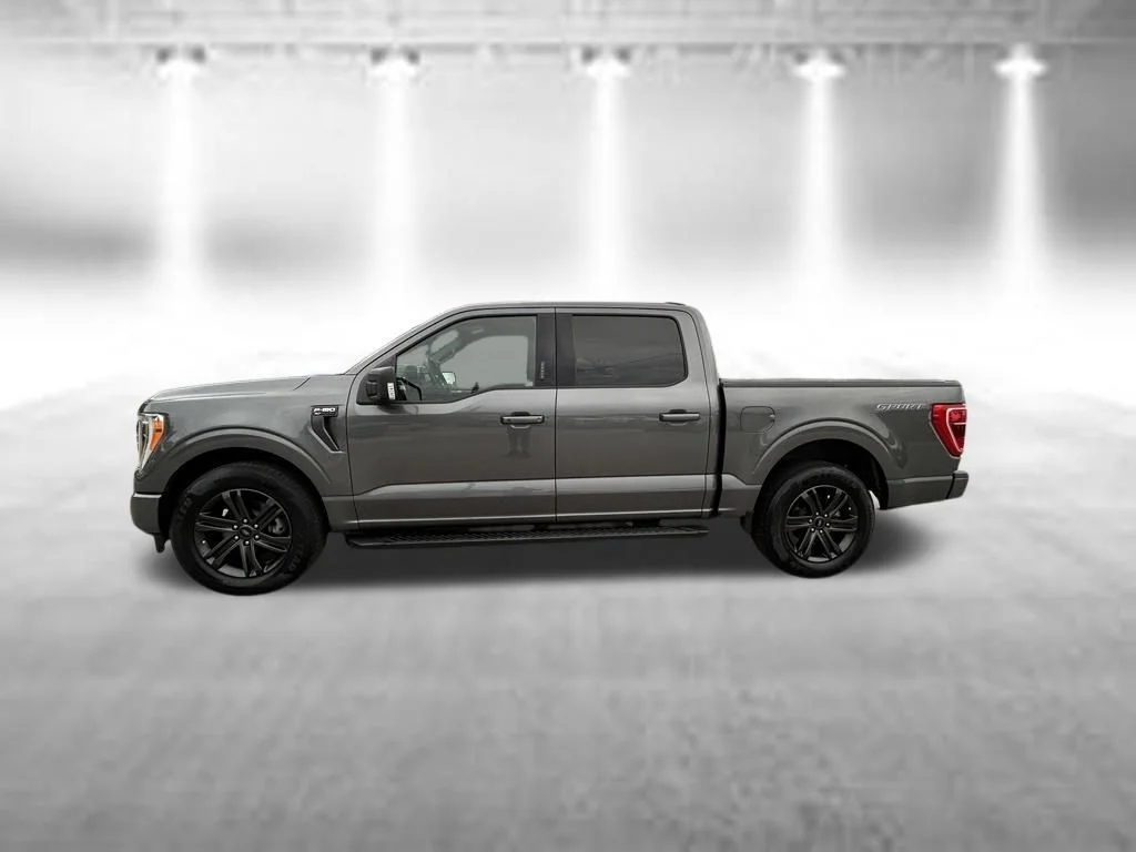 Used 2022 Gray Metallic Ford XLT image 8