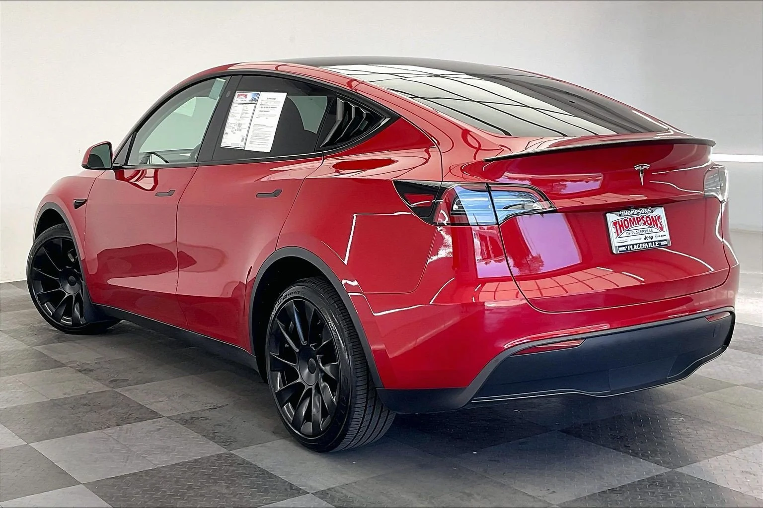 Used 2023 Red Multi-Coat Tesla Long Range image 9