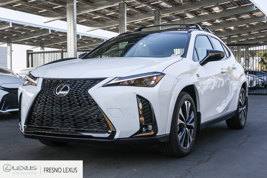 New 2026 Ultra White with Obsidian roof Lexus UX 300h F SPORT DESIGN AWD image 3