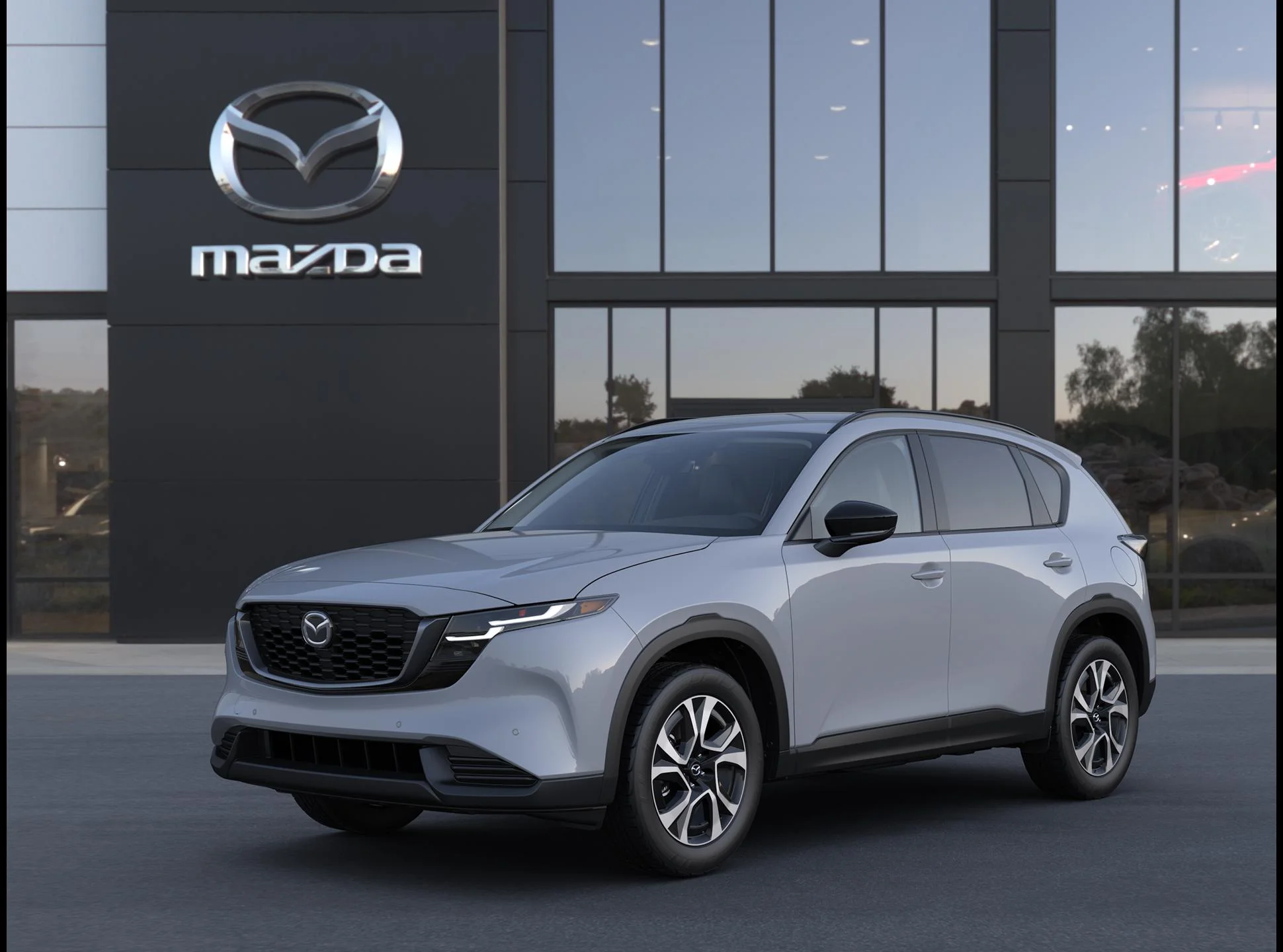 New 2026 Aero Gray Metallic Mazda 2.5 S Preferred AWD image 1