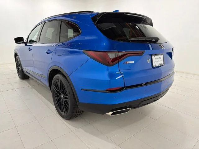 Certified Used 2026 Double Apex Blue Pearl Acura SH-AWD A-Spec with Advance Package image 3